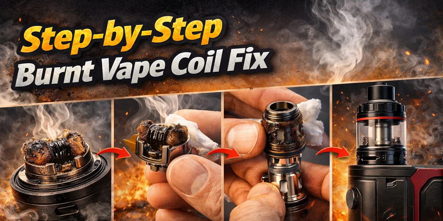 Step-by-Step Guide to Fixing a Burnt Vape Coil