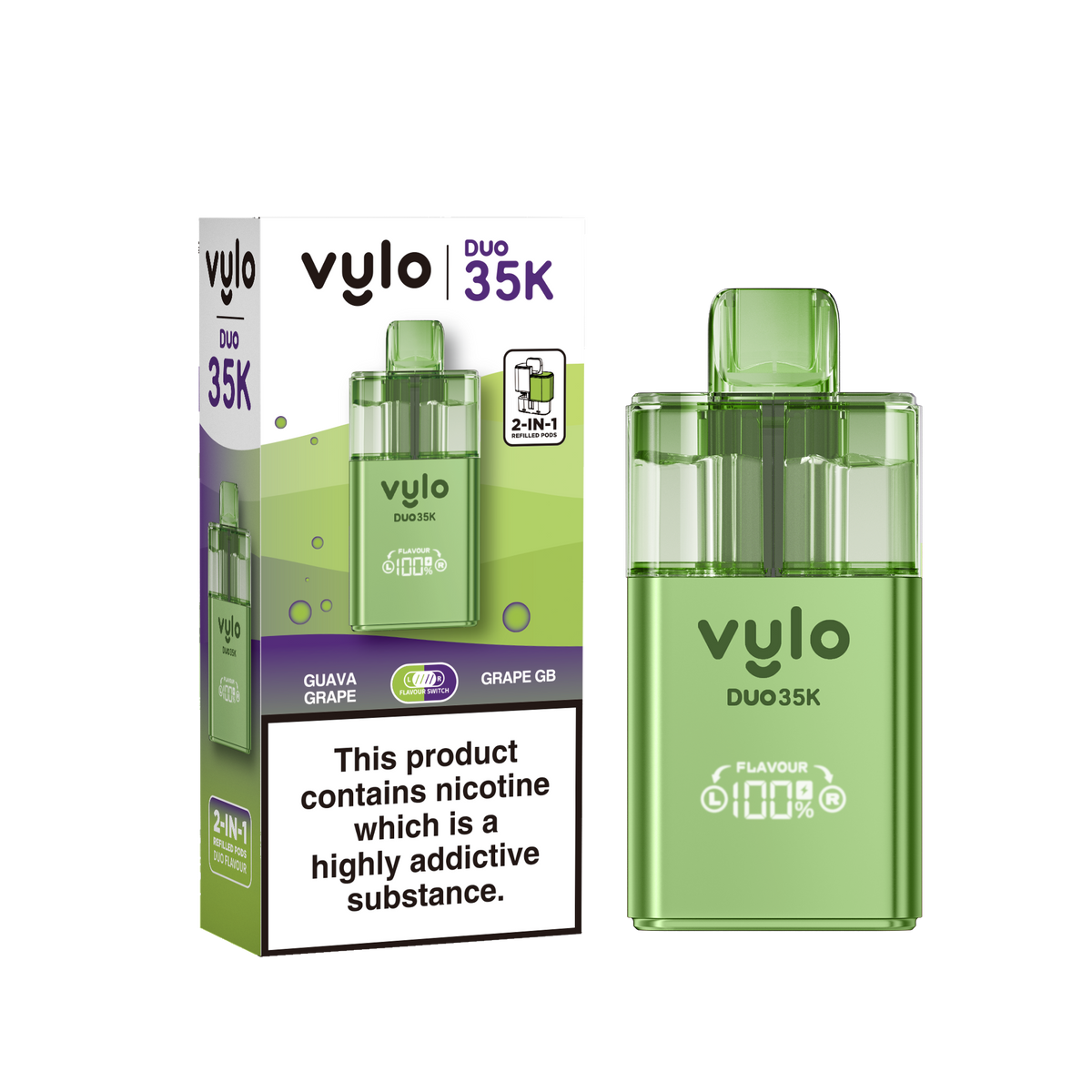 Vylo Duo 35k Prefilled Pod Kit Box of 5