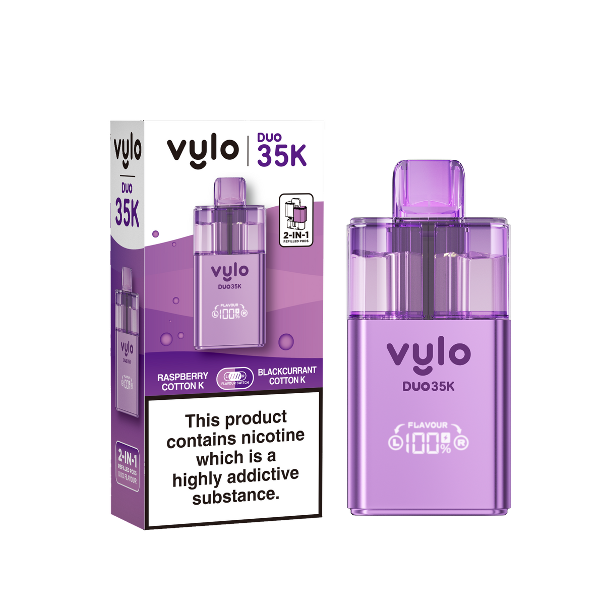 Vylo Duo 35k Prefilled Pod Kit Box of 5