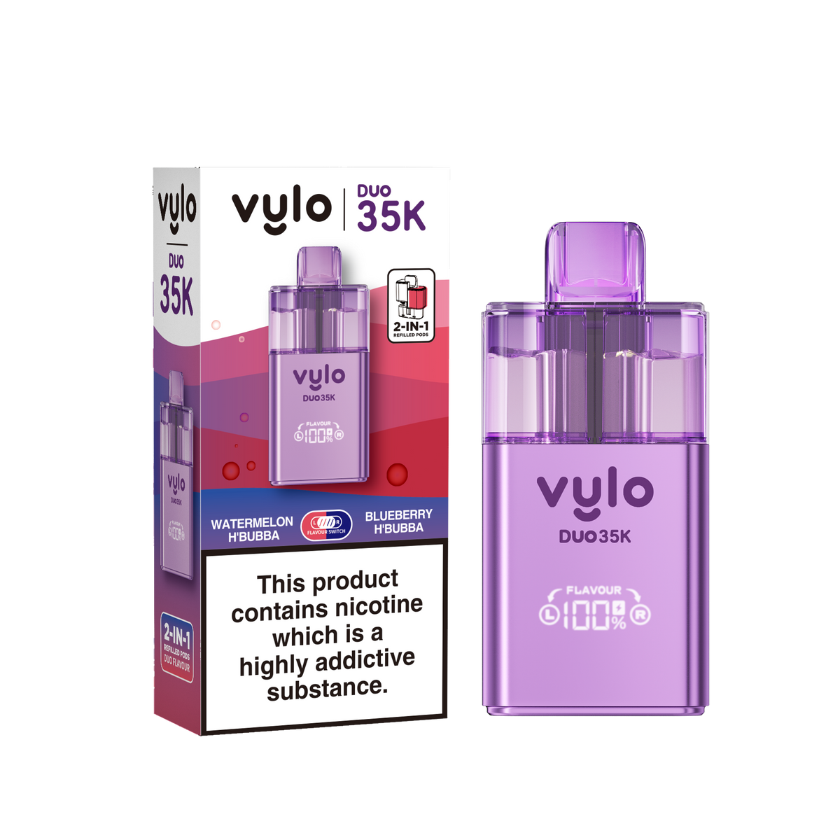 Vylo Duo 35k Prefilled Pod Kit Box of 5