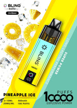 Crystal Bling Nero 10k Vape Kit Box of 5