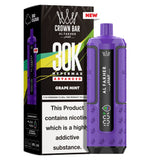 Al Fakher 30K Hypermax Prefilled Pod Kit Box of 5 Grape Mint