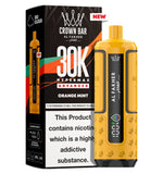 Al Fakher 30K Hypermax Prefilled Pod Kit Box of 5 Orange Mint