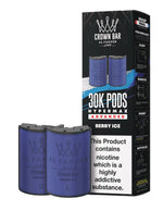 Al Fakher 30k Hypermax Prefilled Pods Box of 5 Berry Ice