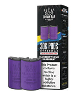 Al Fakher 30k Hypermax Prefilled Pods Box of 5 Blue Sour Raspberry