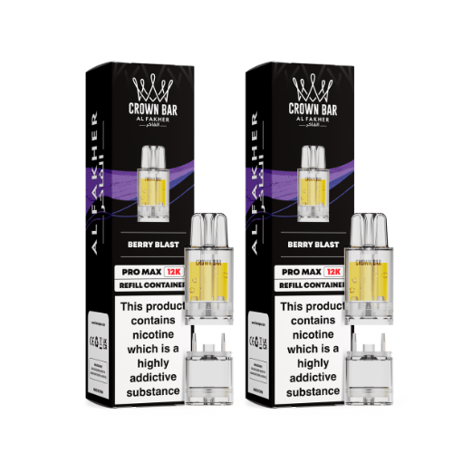 Al Fakher Pro Max 12k Replacement Pods Box of 5 Banana Ice