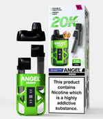 Angel 20000 Puffs Prefilled Pod Vape Kit Box of 5 Green Edition