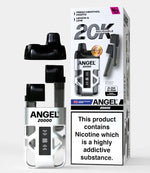 Angel 20000 Puffs Prefilled Pod Vape Kit Box of 5 White Edition