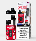 Angel 20000 Puffs Prefilled Pod Vape Kit Box of 5 Red Edition