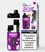 Angel 20000 Puffs Prefilled Pod Vape Kit Box of 5 Purple Edition