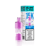 Big Bar 15000 Pro Prefilled Refill Pods Pack of 5 Blueberry Ice