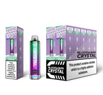 Bloody Bar Crystal 10k Prefilled Pod Vape Kit Pack of 10 Blueberry Cherry Cranberry