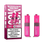 Bloody Bar Ultra Twist 20K Prefilled Pods Box of 5 Blue Sour Raspberry/Blueberry Bubblegum