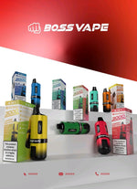 Boss Vape 3000 Prefilled Vape Box of 5 | 8 in 1 Edition Berry Edition