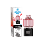 Crystal Prime Aura Bar 10000 Replacement Pods - Box of 5 Strawberry Raspberry Cherry