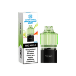 Crystal Prime Aura Bar 10000 Replacement Pods - Box of 5 Two Apple