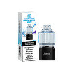 Crystal Prime Aura Bar 10000 Replacement Pods - Box of 5 Blueberry Raspberry