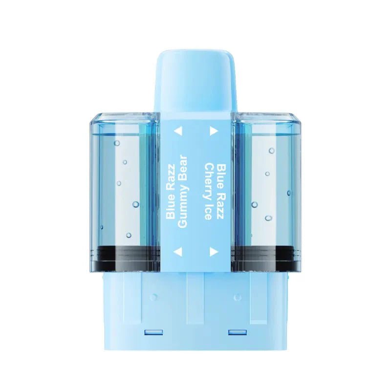 Crystal Pro Switch 30k Replacement Pods Box of 5 Blue Razz Gummy Bear / Blue Razz Cherry Ice