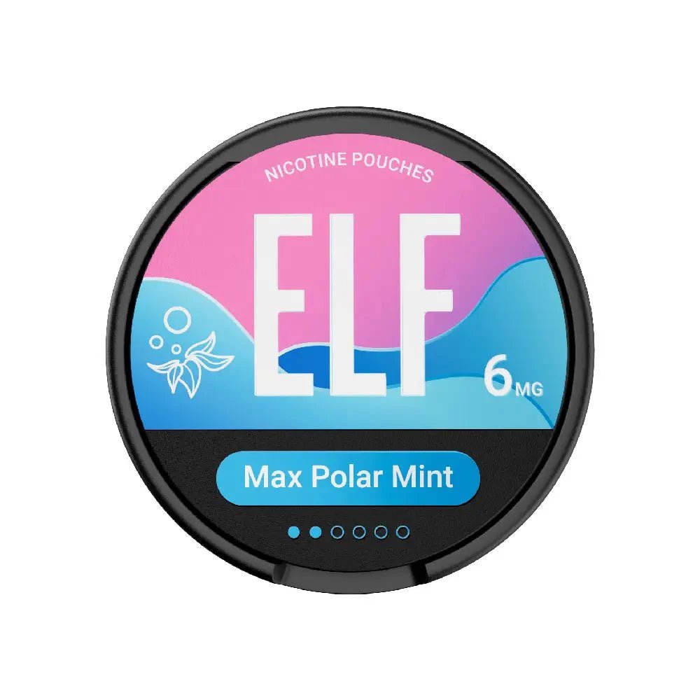 Elf Bar Nicotine Pouches Pack of 10 Max Polar Mint