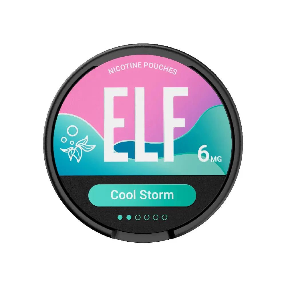 Elf Bar Nicotine Pouches Pack of 10 Cool Storm