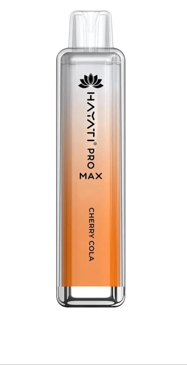 Hayati Pro Max 4000 Puffs Disposable Vape Pod - Box of 10 Cherry Cola