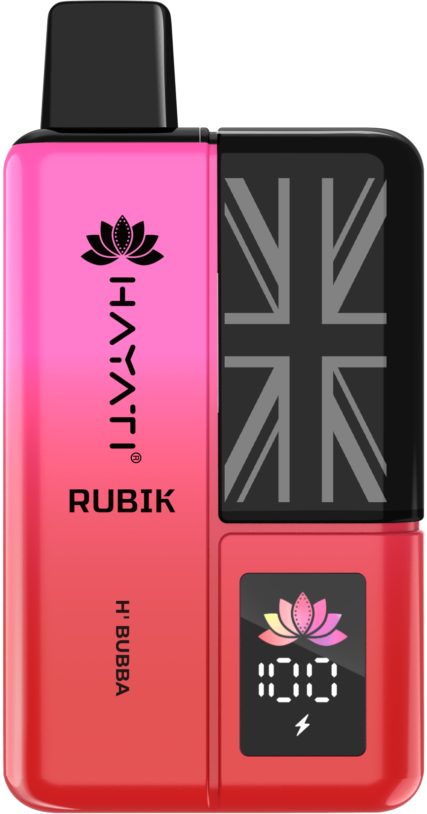 Hayati Rubik 7000 Puffs Prefilled Vape Kit Pack of 5 Banana Ice