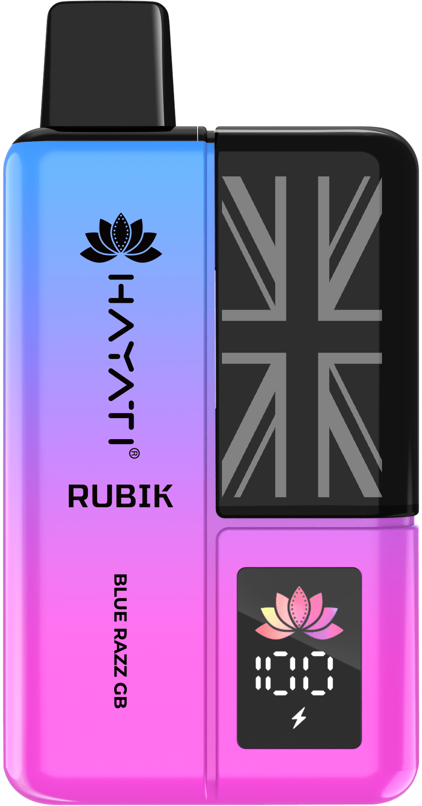 Hayati Rubik 7000 Puffs Prefilled Vape Kit Pack of 5 Banana Ice