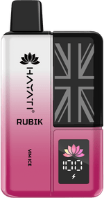 Hayati Rubik 7000 Puffs Prefilled Vape Kit Pack of 5 Banana Ice