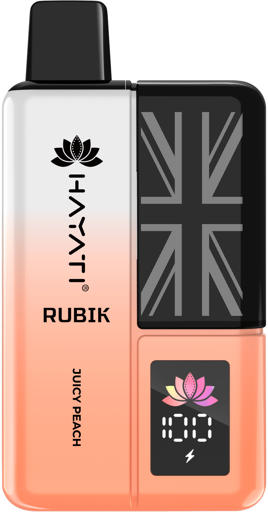 Hayati Rubik 7000 Puffs Prefilled Vape Kit Pack of 5 Banana Ice