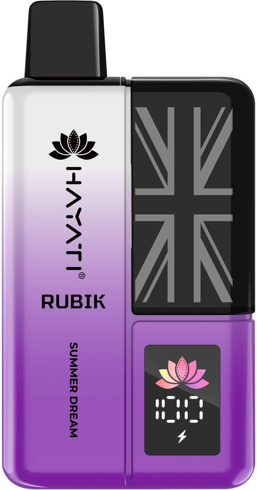 Hayati Rubik 7000 Puffs Prefilled Vape Kit Pack of 5 Banana Ice