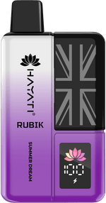Hayati Rubik 7000 Puffs Prefilled Vape Kit Pack of 5 Banana Ice
