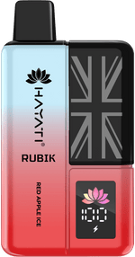 Hayati Rubik 7000 Puffs Prefilled Vape Kit Pack of 5 Banana Ice