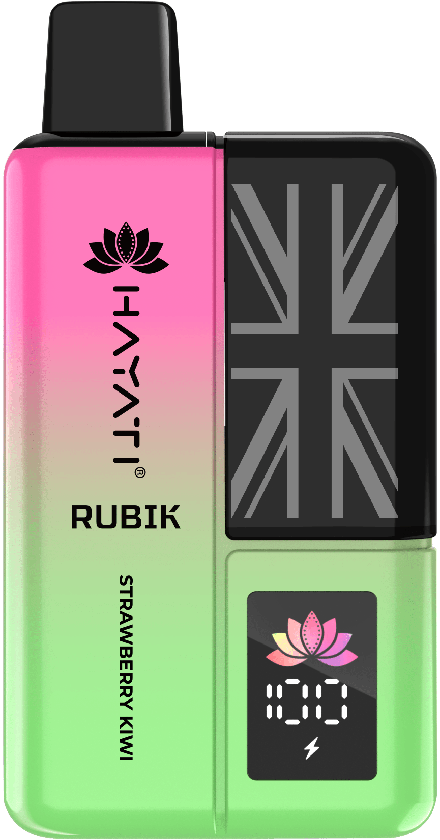 Hayati Rubik 7000 Puffs Prefilled Vape Kit Pack of 5 Banana Ice