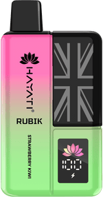 Hayati Rubik 7000 Puffs Prefilled Vape Kit Pack of 5 Banana Ice