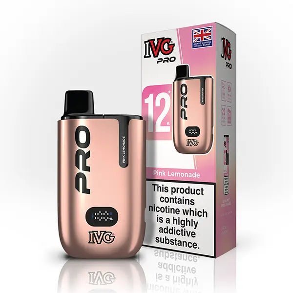 IVG Pro 10K Prefilled Pod Kit - Box of 5 Pink Lemonade
