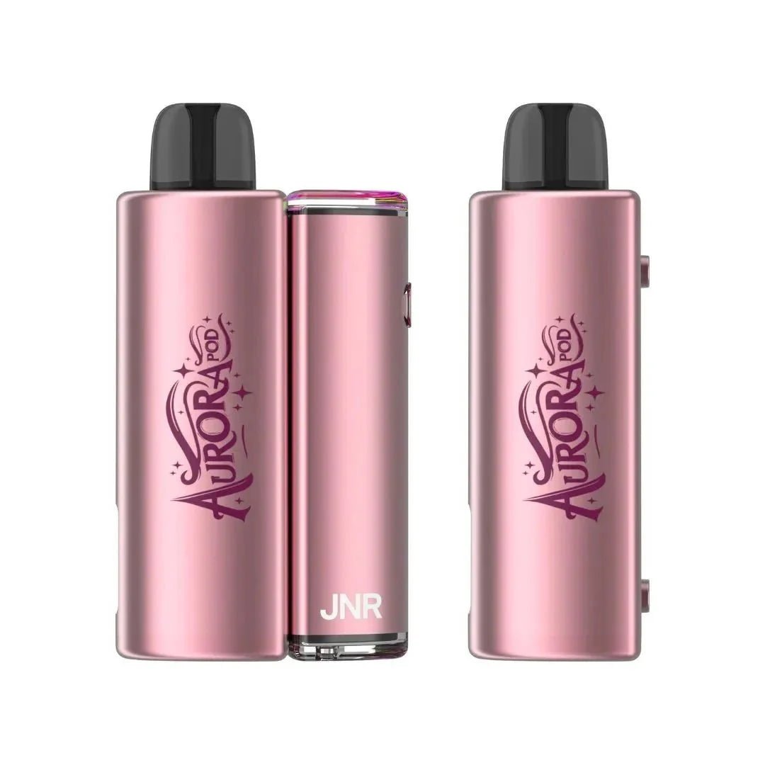 JNR Aurora 30000 Puffs Prefilled Pod Vape Kit - Pack of 5 Peach Mango Pineapple