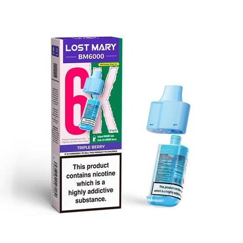 Lost Mary BM6000 Prefilled Pods Pack of 5 Triple Berry