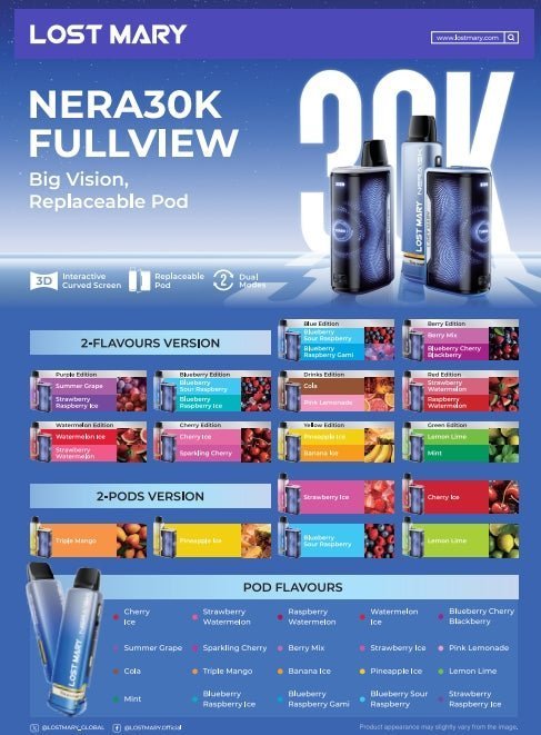 Lost Mary Nera 15K Replacement Pods Pack of 5 Watermelon Ice