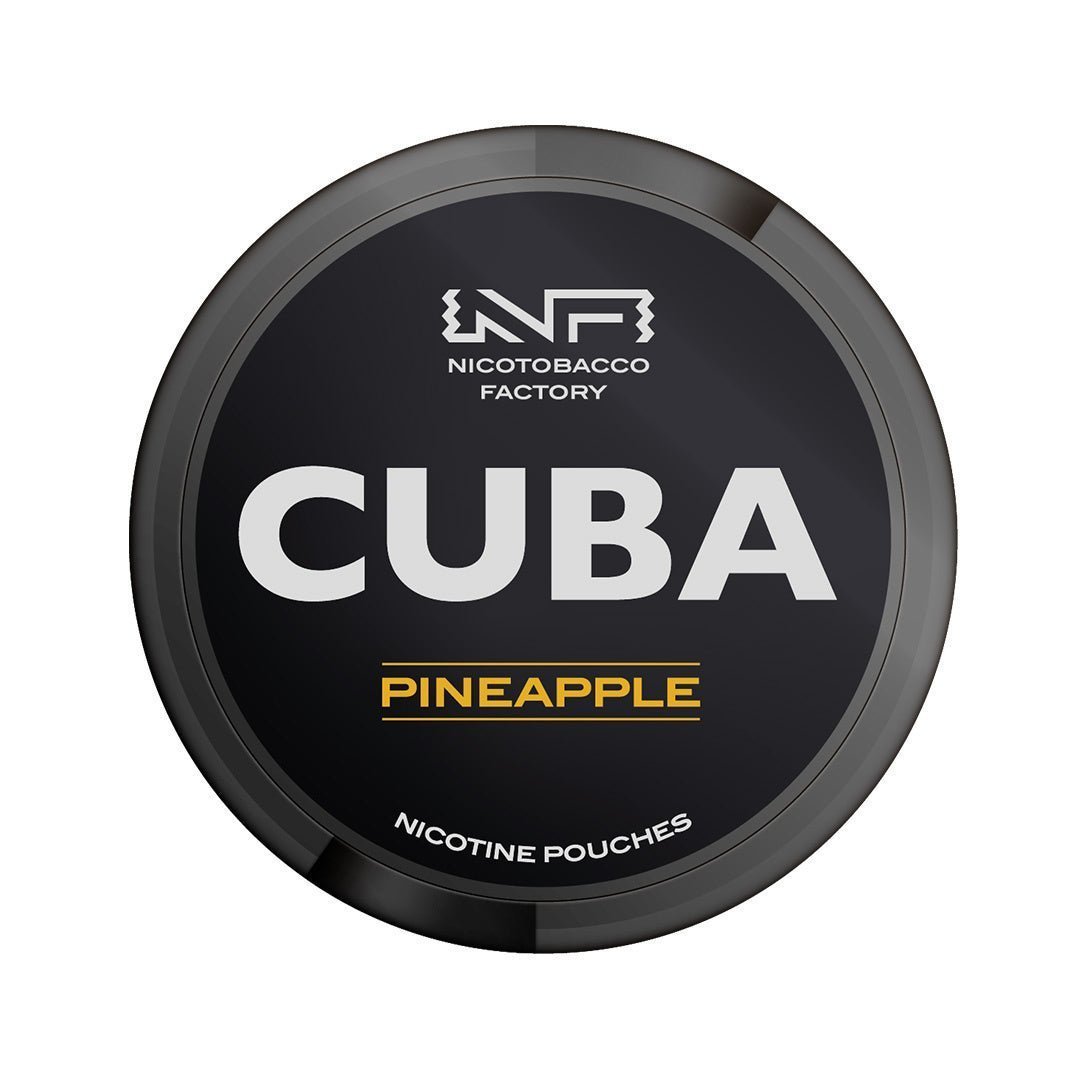 Nicotobacco Factory CUBA Nicotine Pouches Box of 10 Pineapple