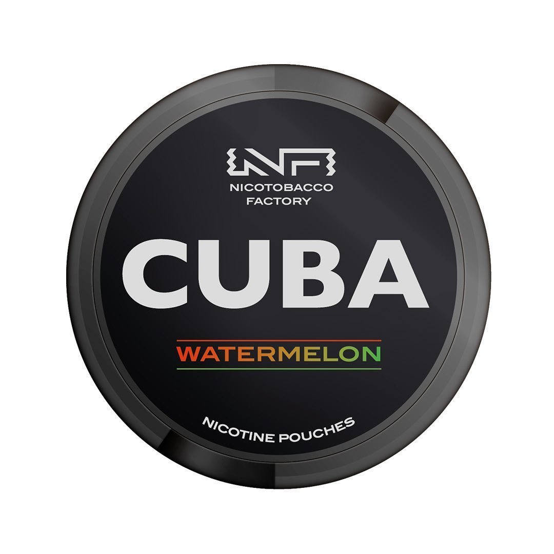 Nicotobacco Factory CUBA Nicotine Pouches Box of 10 Watermelon