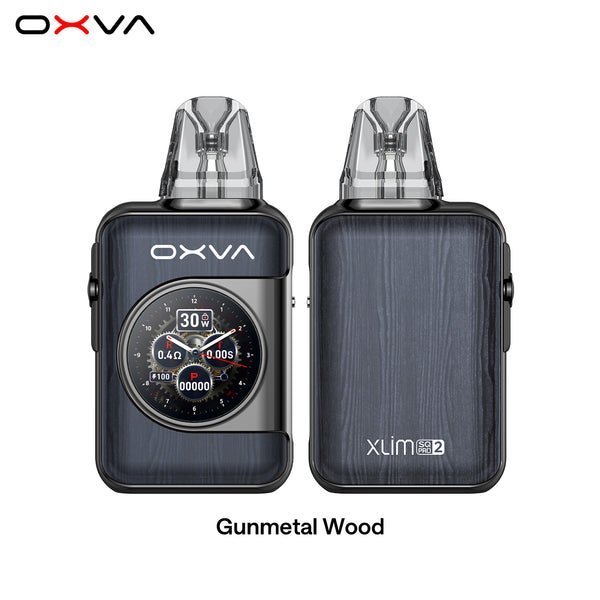 OXVA Xlim SQ Pro 2 Pod Vape Kit Gunmetal Wood
