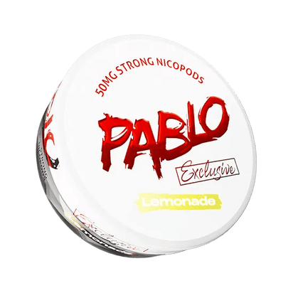 Pablo Snus Nicotine Pouches Pack of 10 Lemonade