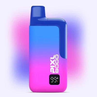 Pixl 8000 Prefilled Pod Vape Kit Box of 5 Pink Razz
