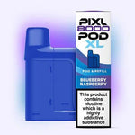 Pixl 8000 Replacement Pods Pack of 5 Blueberry Raspberry