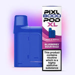 Pixl 8000 Replacement Pods Pack of 5 Blueberry Sour Razz