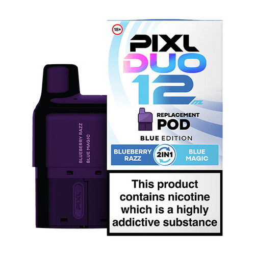 Pixl Duo 12 Prefilled Pods Pack of 5 Blue Edition