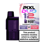 Pixl Duo 12 Prefilled Pods Pack of 5 Raspberry Edition
