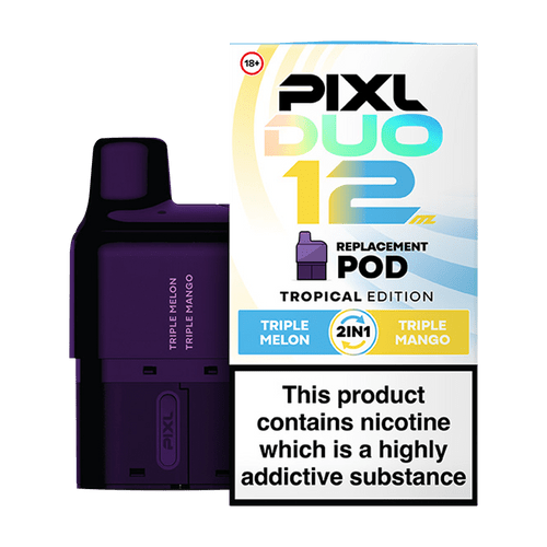 Pixl Duo 12 Prefilled Pods Pack of 5 Tropical Edition