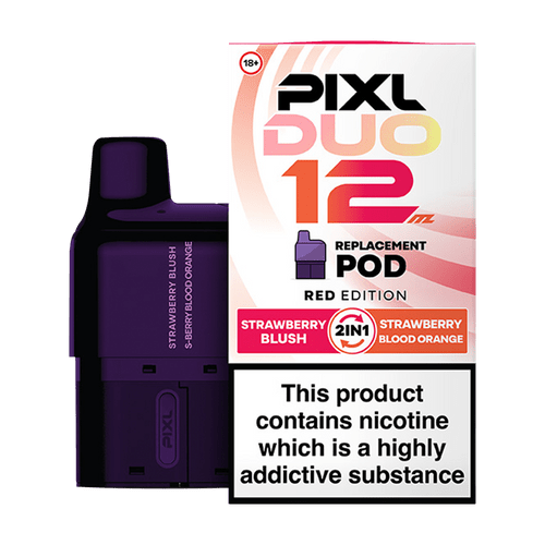 Pixl Duo 12 Prefilled Pods Pack of 5 Red Edition