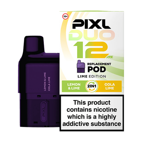 Pixl Duo 12 Prefilled Pods Pack of 5 Lime Edition